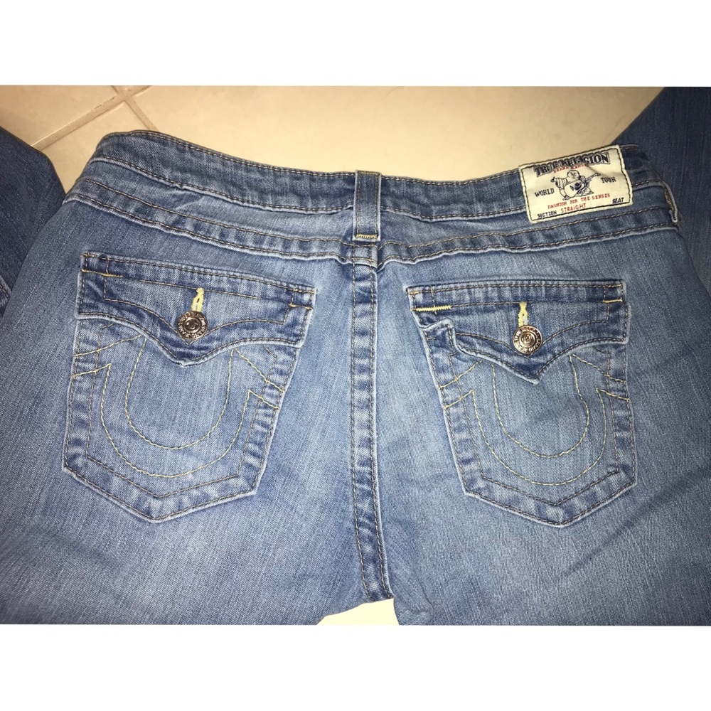 True Religion Straight Leg Jeans